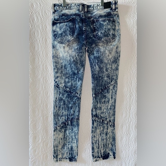 Trillnation Moto Zipper Skinny Fit Jeans - Picture 3 of 13